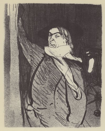Aristide Bruant by Henri de Toulouse Lautrec